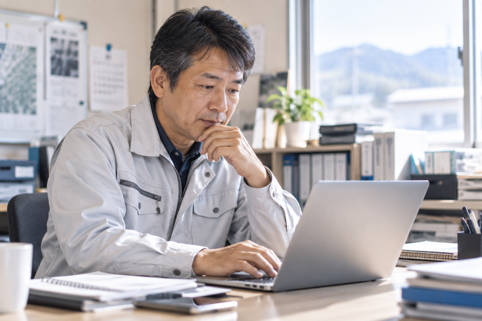 中小企業での生成AI業務活用をイメージした写真